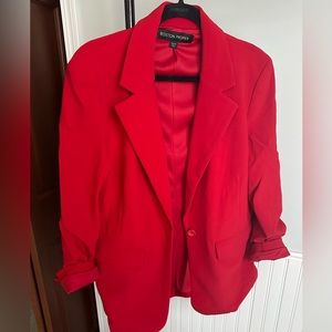 Red hot blazer! Cute with jeans or for the office.